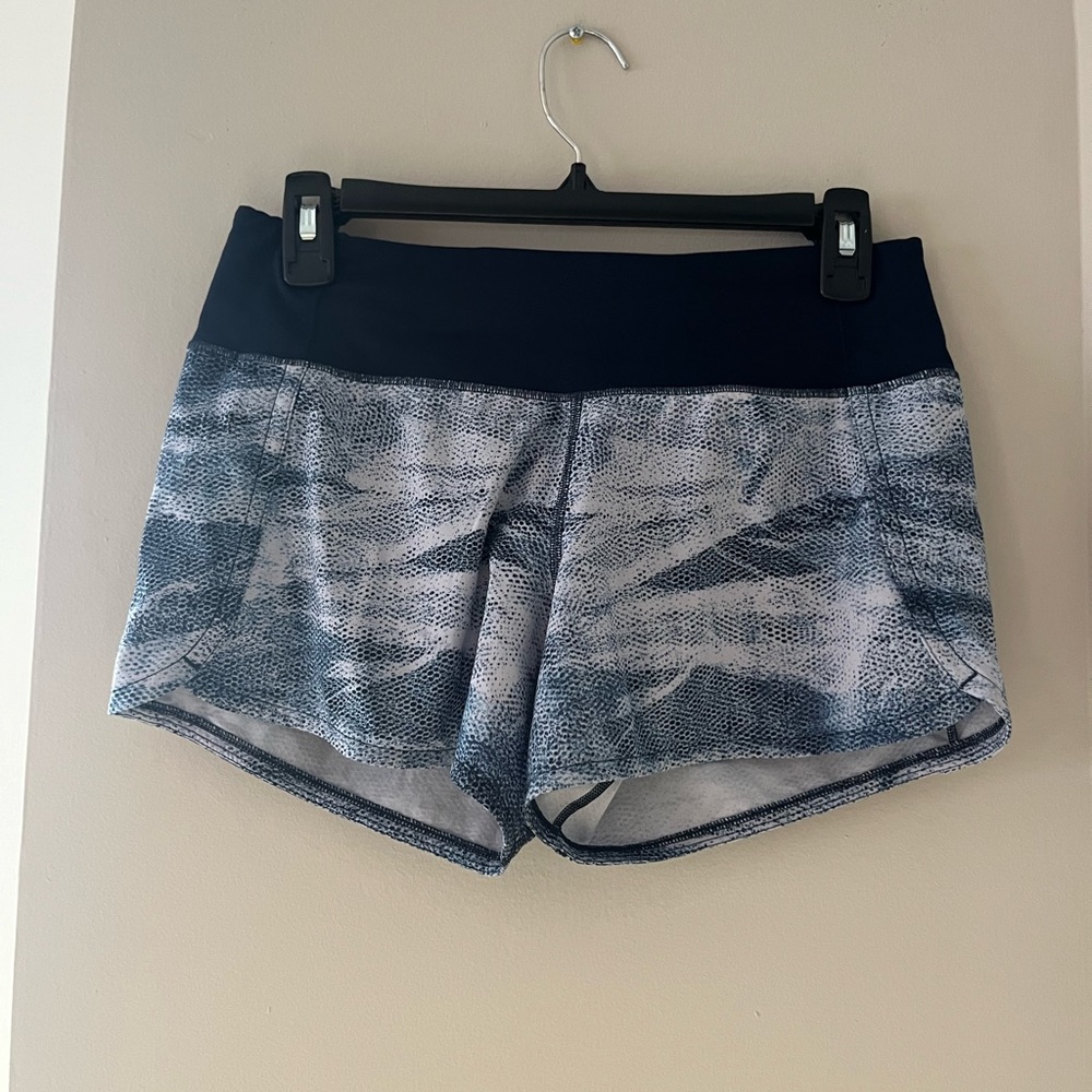 Lululemon speed up shorts navy